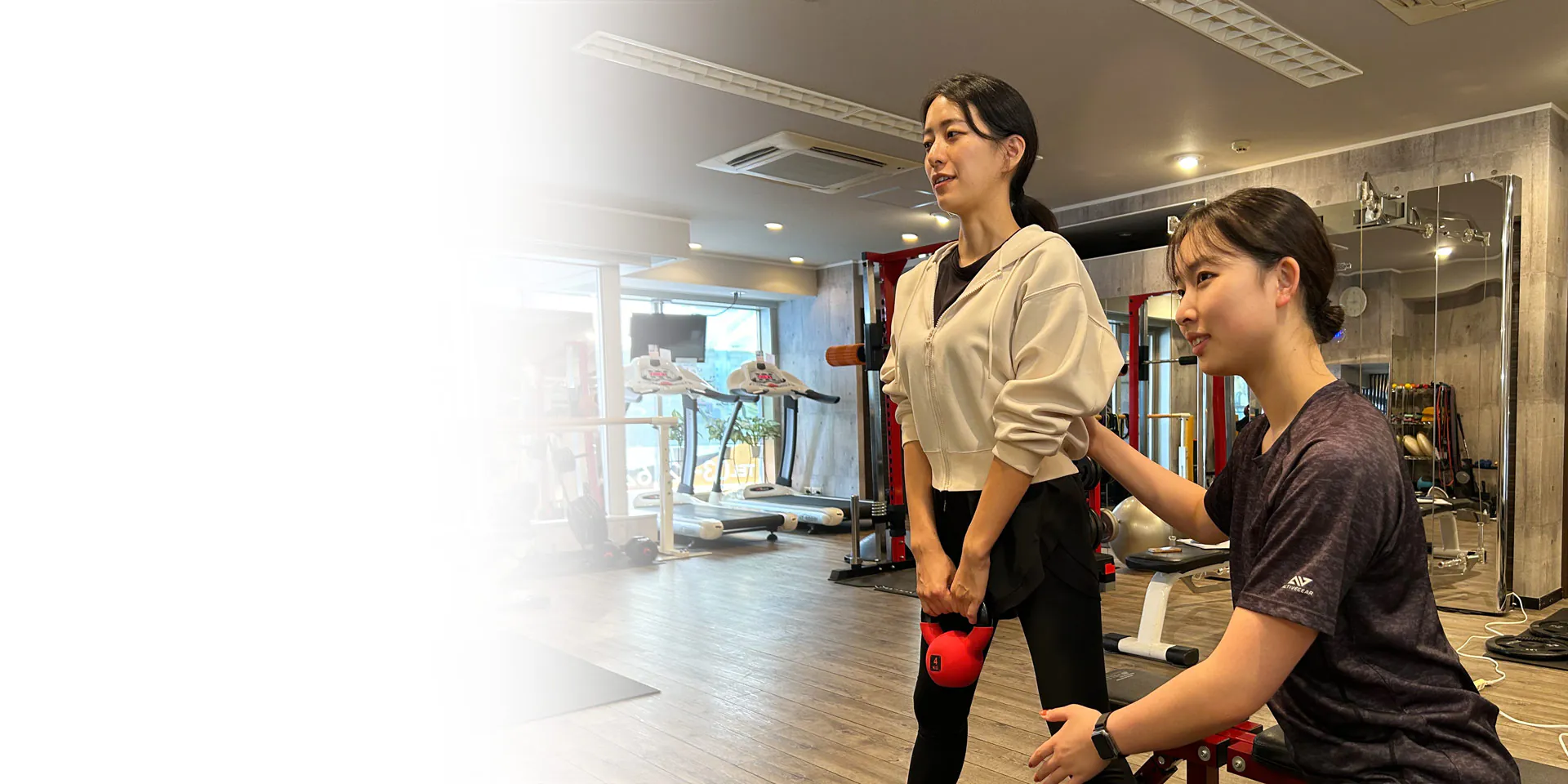 Personal Training Studio Beeのトレーニング風景